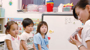 知育教育エンジェル授業風景 知育教育エンジェル授業風景